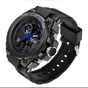 Men's Sports Tactical Waterproof Watch 5 ATM